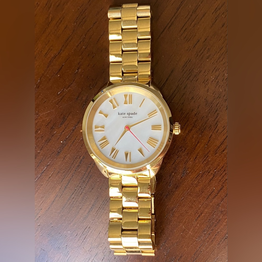 Kate Spade Crosstown Mother of Pearl Dial Ladies Watch